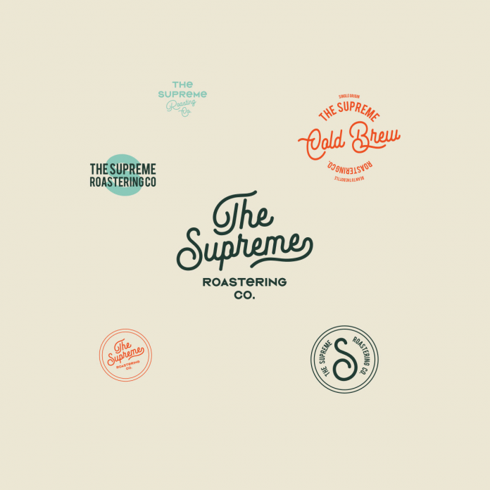 Graphic design, packaging, and branding by Marka Network for The Supreme Roastering Co.