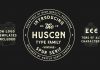 HUSCON—vintage font from Hustle Supply Co.