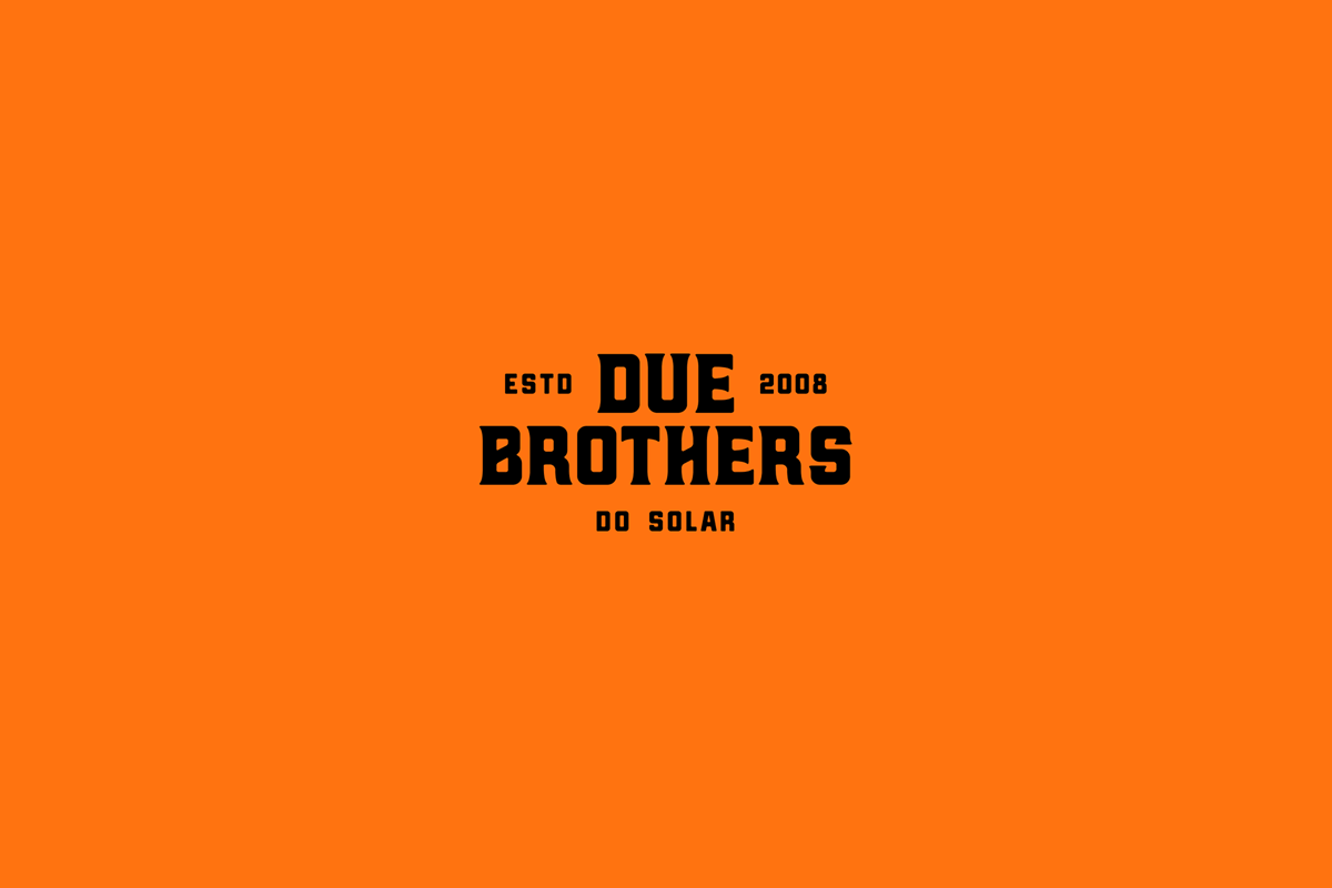 Due Brothers branding by David Mubien and Workshop Built Inc.