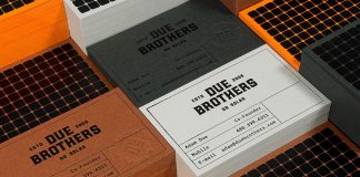 Due Brothers branding by David Mubien and Workshop Built Inc.