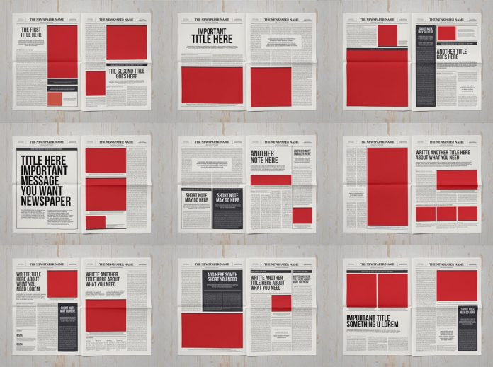 Classy Newspaper Template For Adobe Indesign