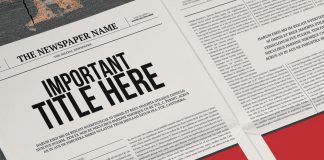 Classy Newspaper Template for Adobe InDesign.