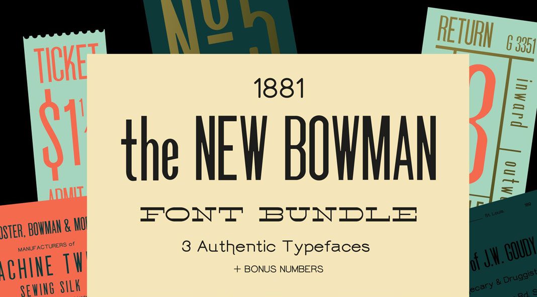 New Bowman Fonts Bundle
