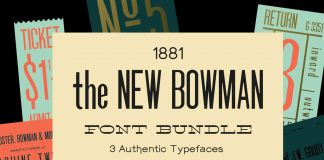 New Bowman Fonts Bundle