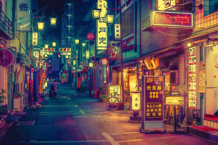 Dream World—Neon Colored Japan Captured by Photographer Anthony Presley