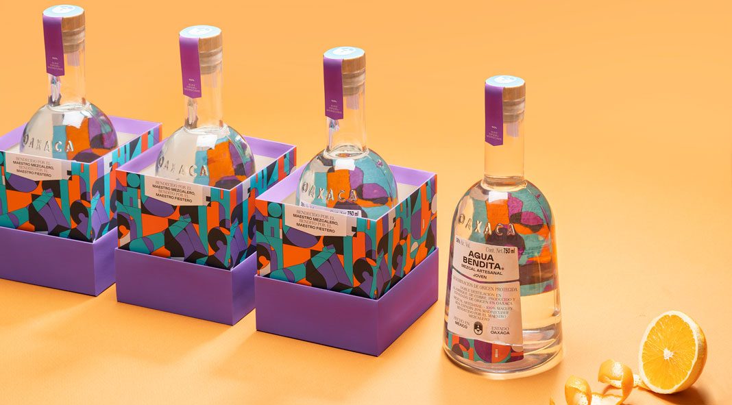 Agua Bendita brand and packaging design by studio Futura.