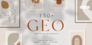Earthcoast Geo Abstract Collection by Sans & Sons.