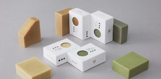 Soap Packaging Design by K9 Design.