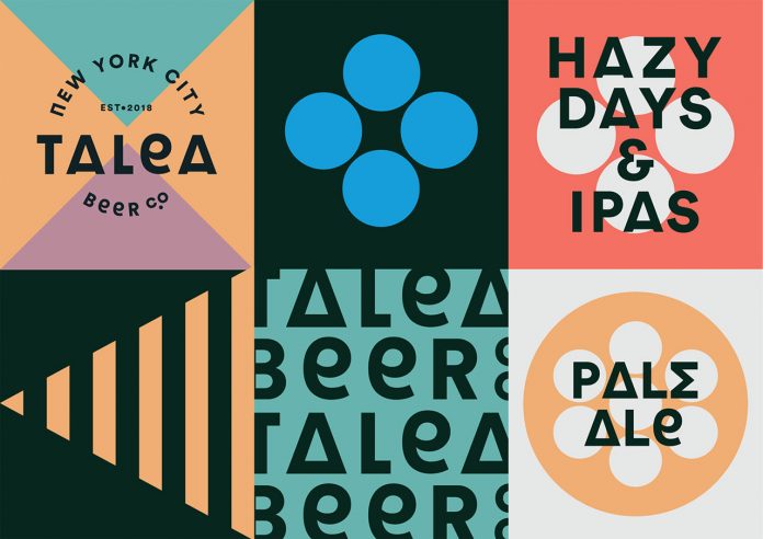 Graphic design and packaging by IWANT design for TALEA Beer Co.