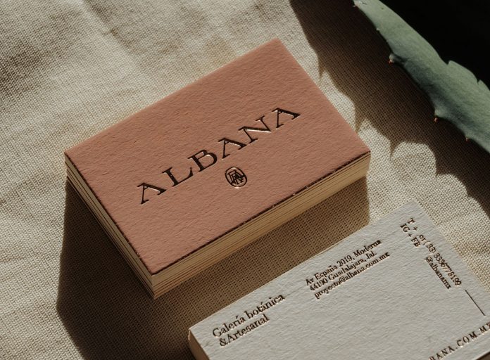 Albana branding by Monotypo Studio.