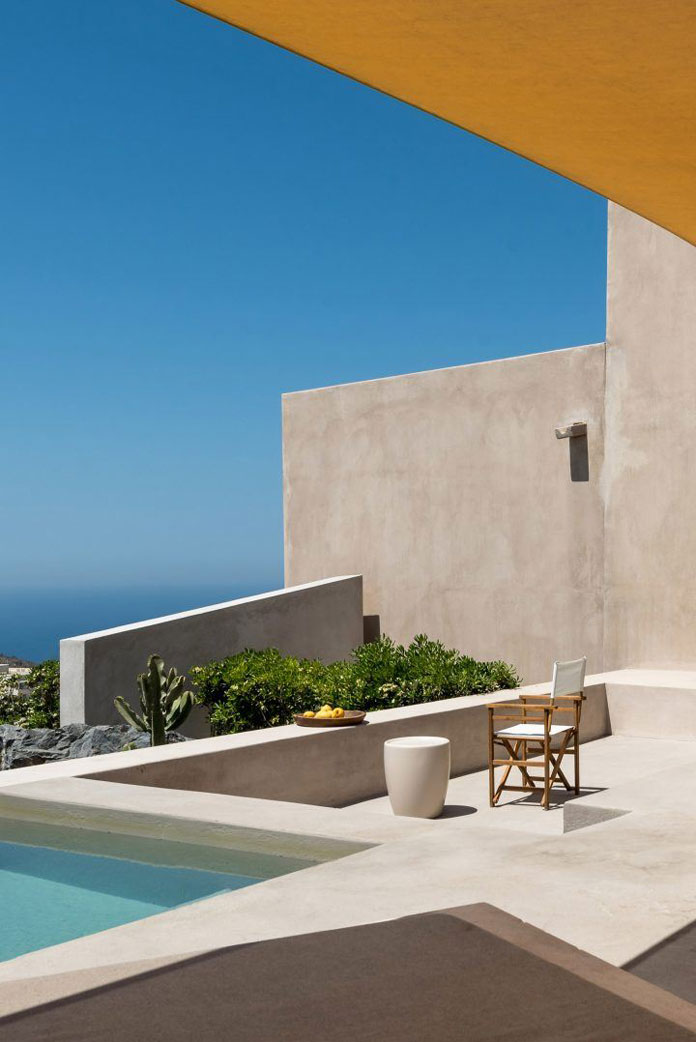 HOUSE IN PYRGOS, Santorini, Greece by Kapsimalis Architects.