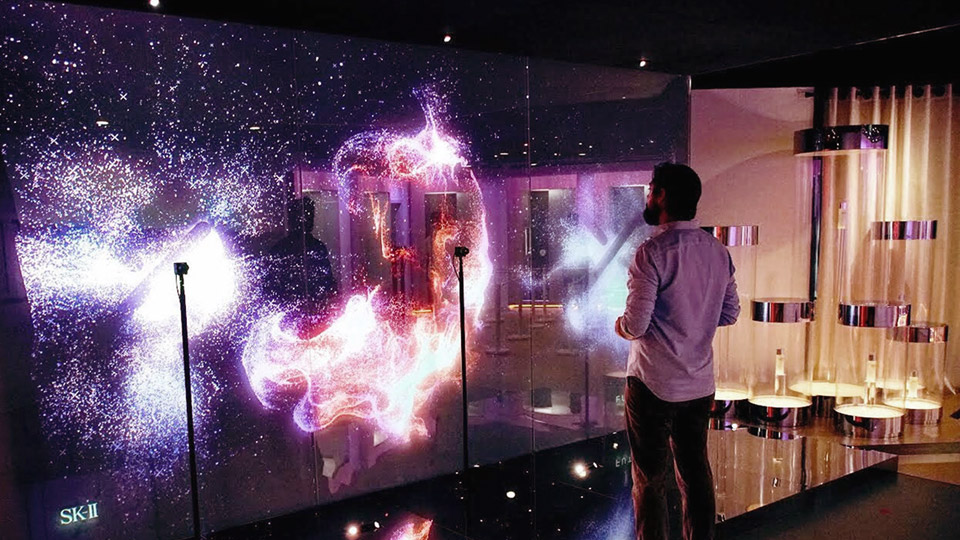 Store Interactive Installation SK-II Future X Smart Stores: Interactive Portrait Installations by Rare ...