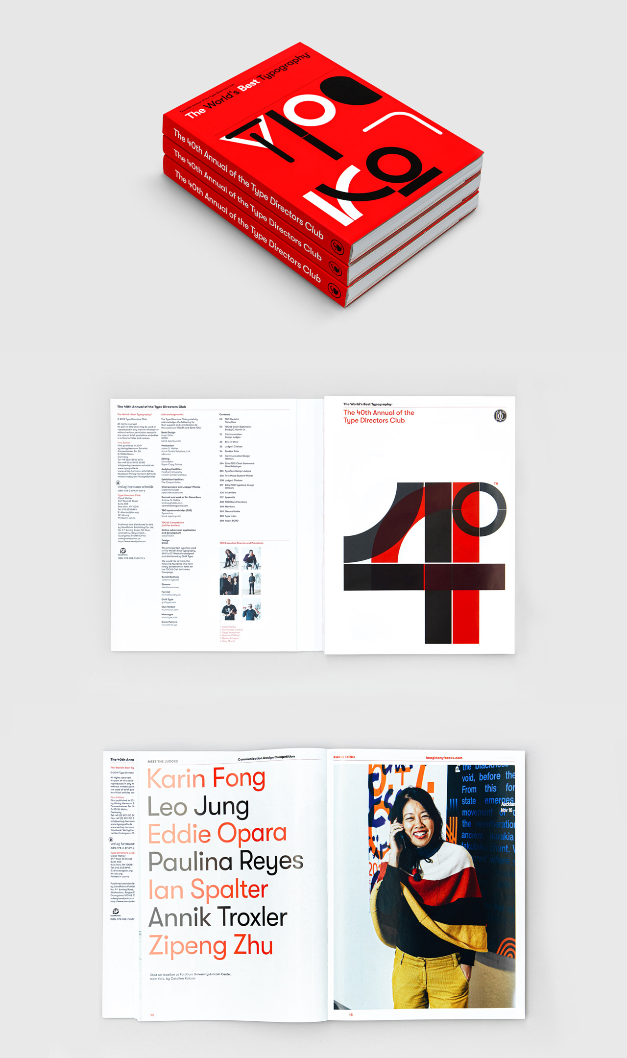 The Type Directors Club visual identity by graphic design agency Bond.