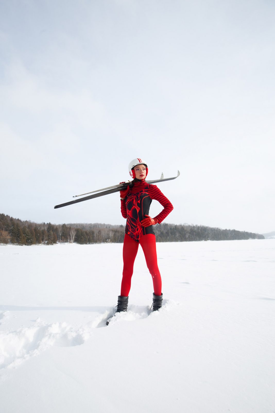 Snow Time: Ski & Winter Inspired Fashion Photography by Florine Pellachin
