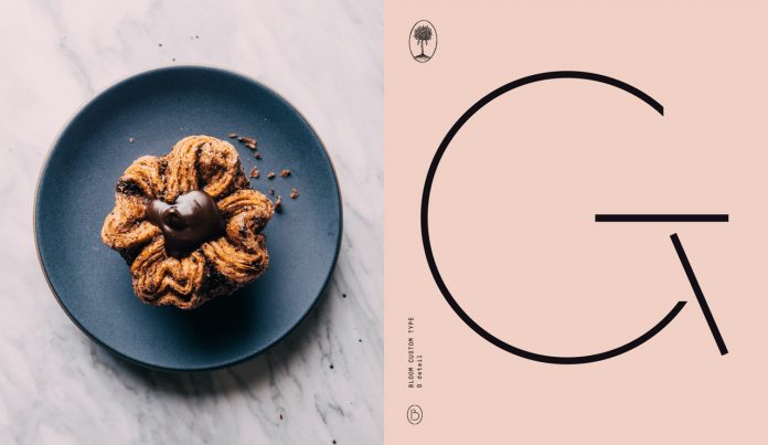 Graphic design and branding by Violaine & Jeremy for Bloom, a chocolate salon based in San Francisco.