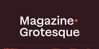 Magazine Grotesque font family by Latinotype.