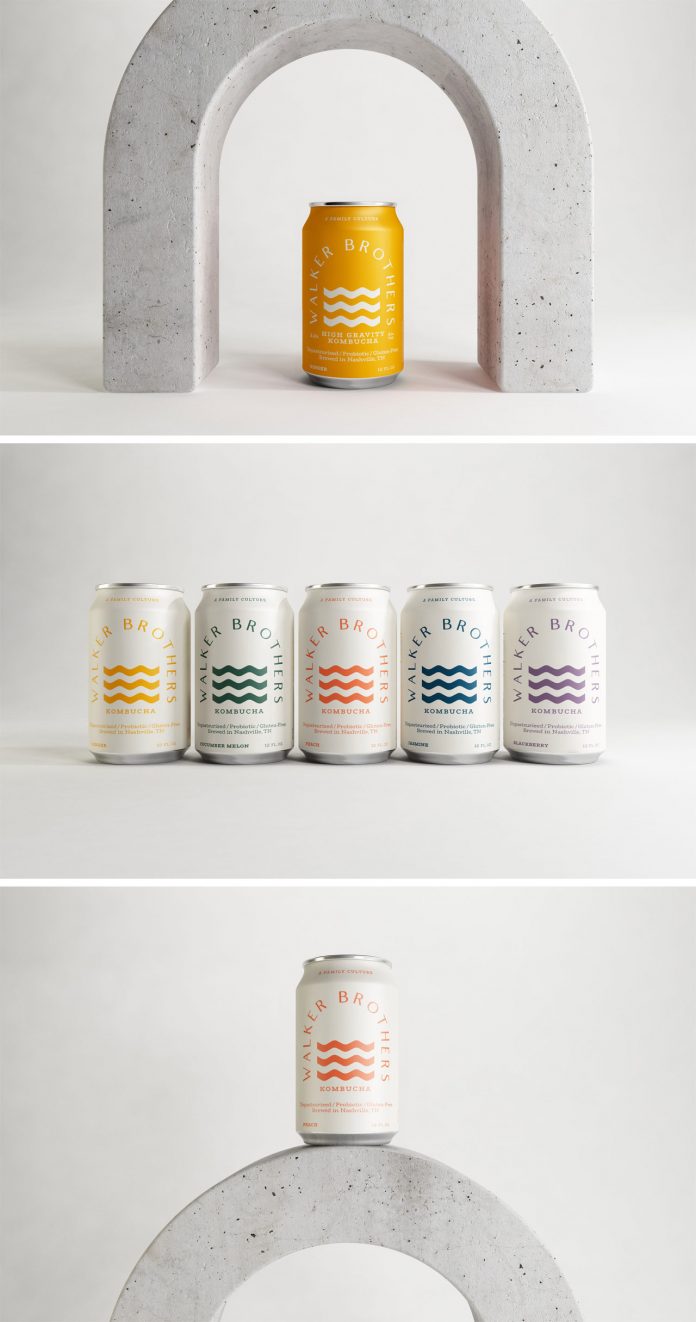 Brand identity and packaging by graphic design studio makebardo for Walker Brothers.