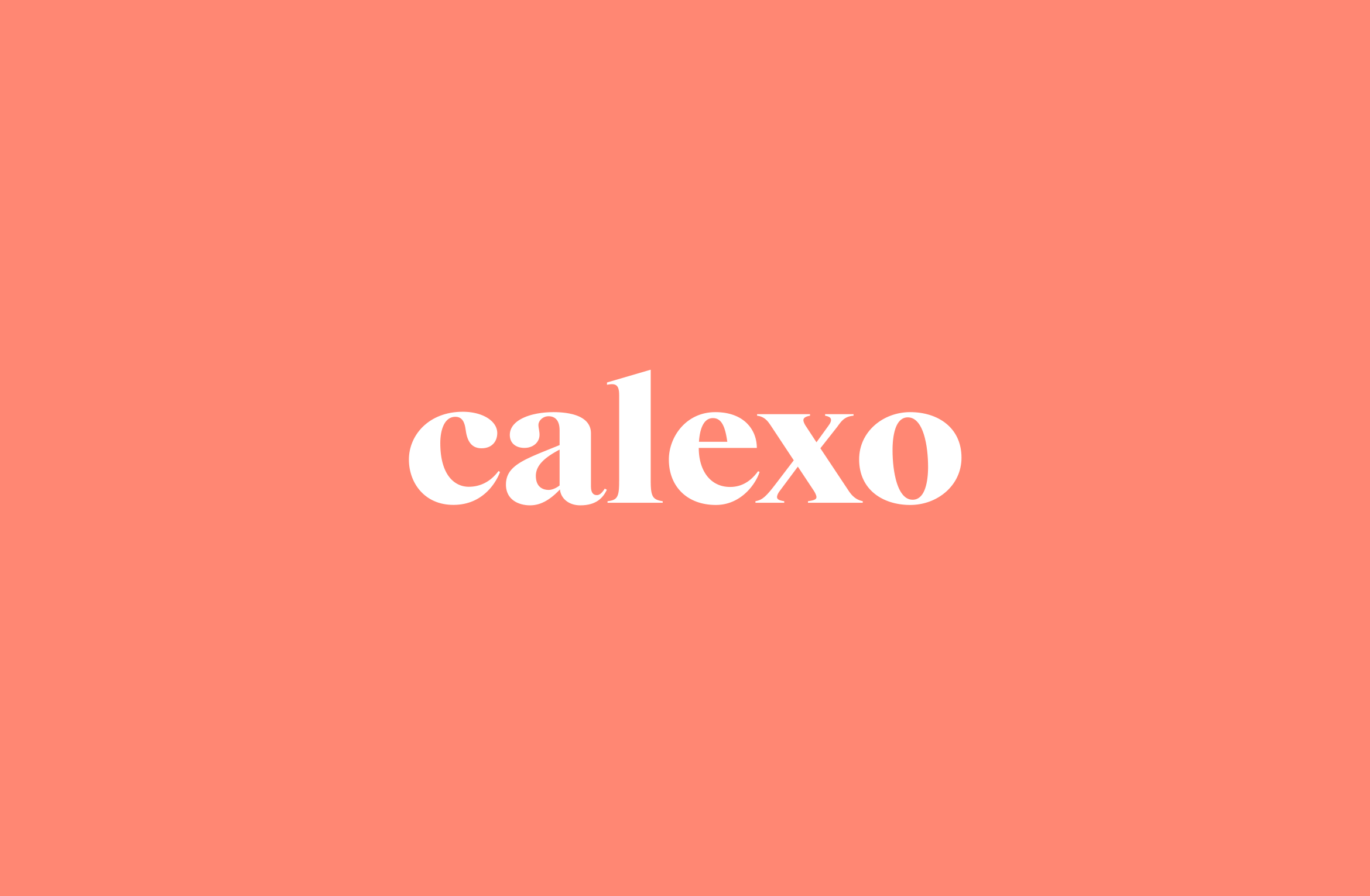 Packaging design and branding project by TRÜF for Calexo.