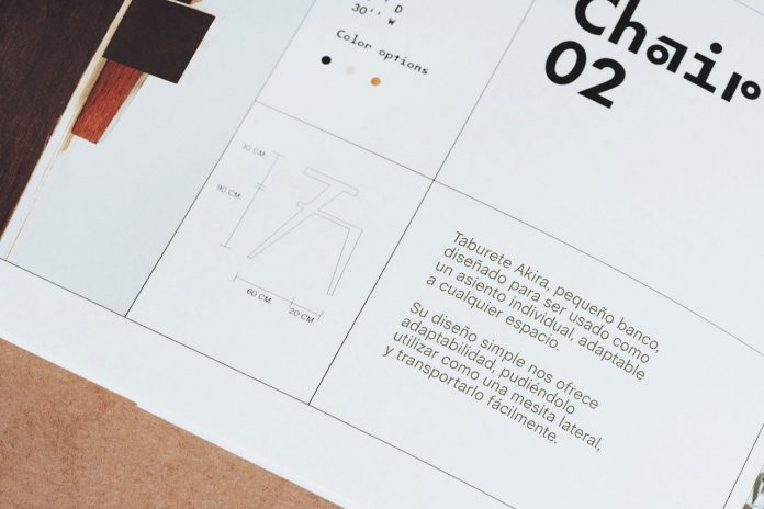 Branding by graphic design studio Futura for carpentry workshop Lakanna.