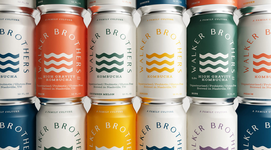 Brand identity and packaging by graphic design studio makebardo for Walker Brothers.