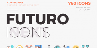 Futuro Next Icons Bundle by Bloomicon