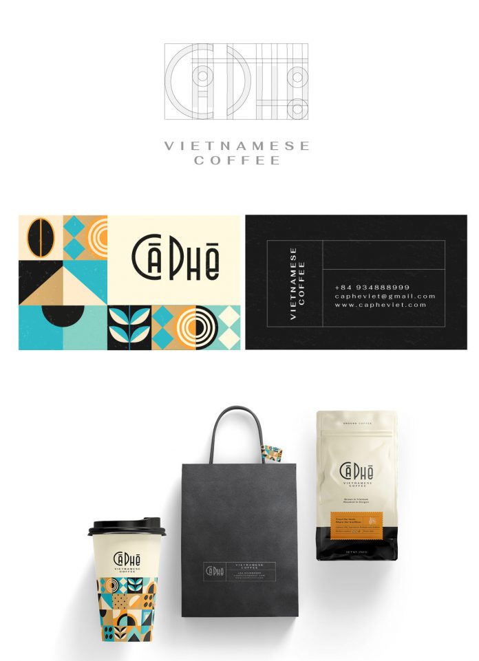CA PHE brand design and packaging by Cong Anh.