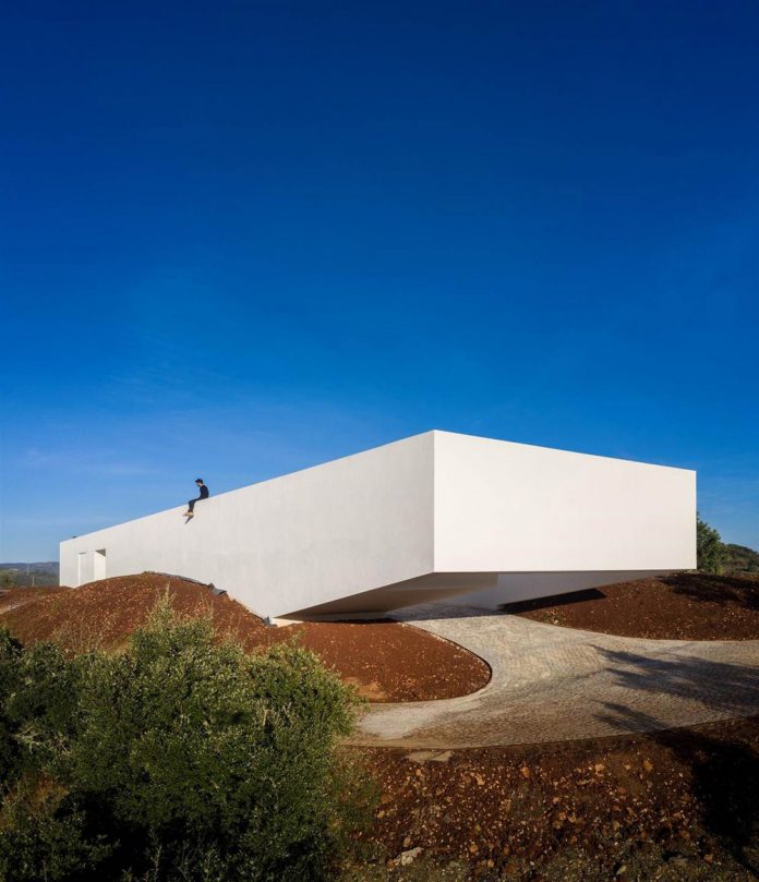 House in São Bartolomeu de Messines, Portugal by Vitor Vilhena Architects.