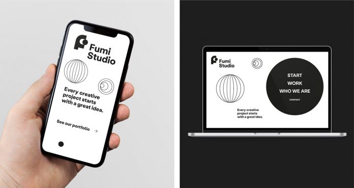 Graphic design and branding by bisoñ studio for Fumi Studio.