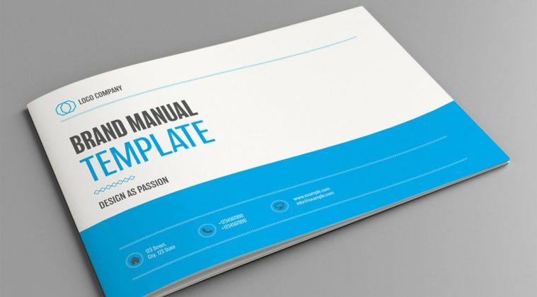 free indesign brand book templates