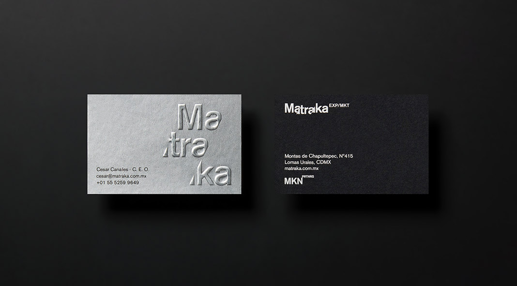 Graphic design and branding by Anagrama Studio for marketing agency Matraka.