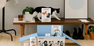 Cat Person unboxing experience by graphic design and branding studio SLATE.