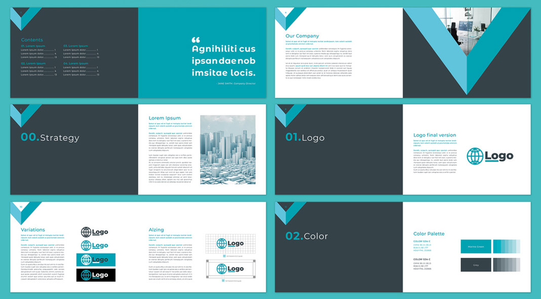 Brand Guidelines Template by McLittle Stock