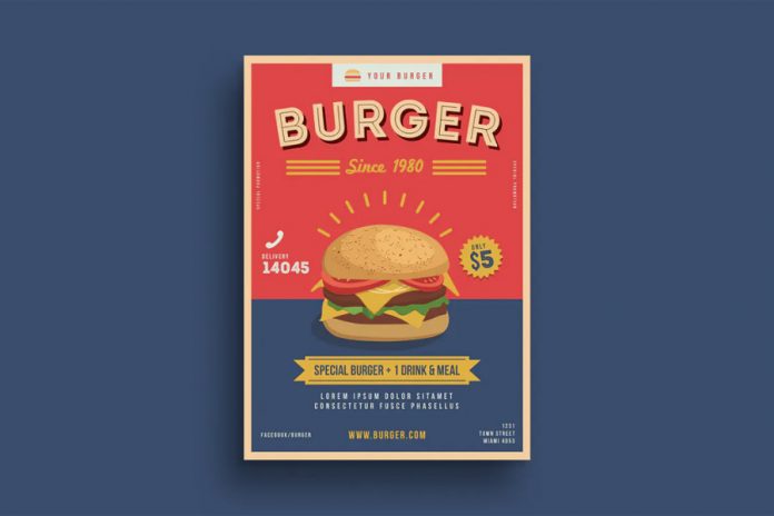 Burger Poster