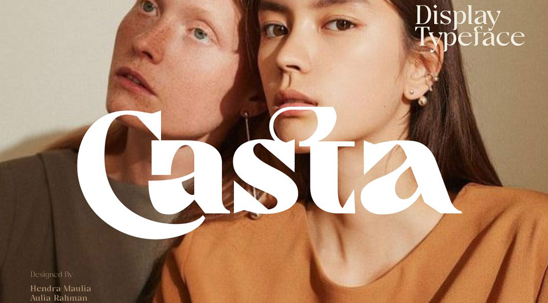 Casta – Display Sans Serif Font Family by Dirtyline Studio