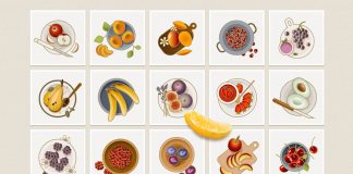 25 Colorful Fruit Icons