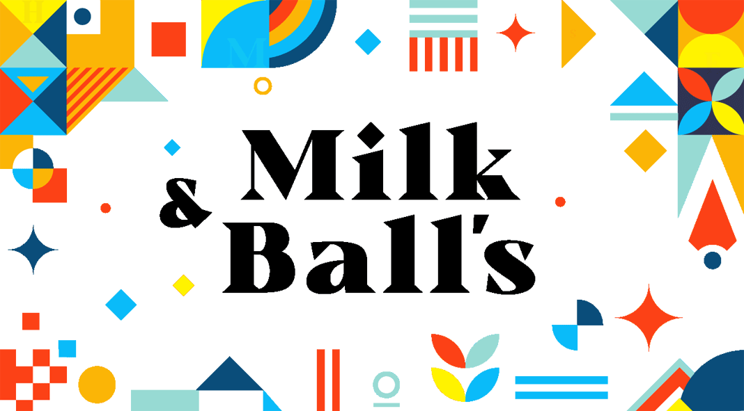 Milk and Ball's font family by Alit Design.