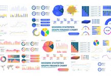 Modern infographics and dashboard templates created by Adobe Stock contributor ZinetroN as fully editable vector graphics.