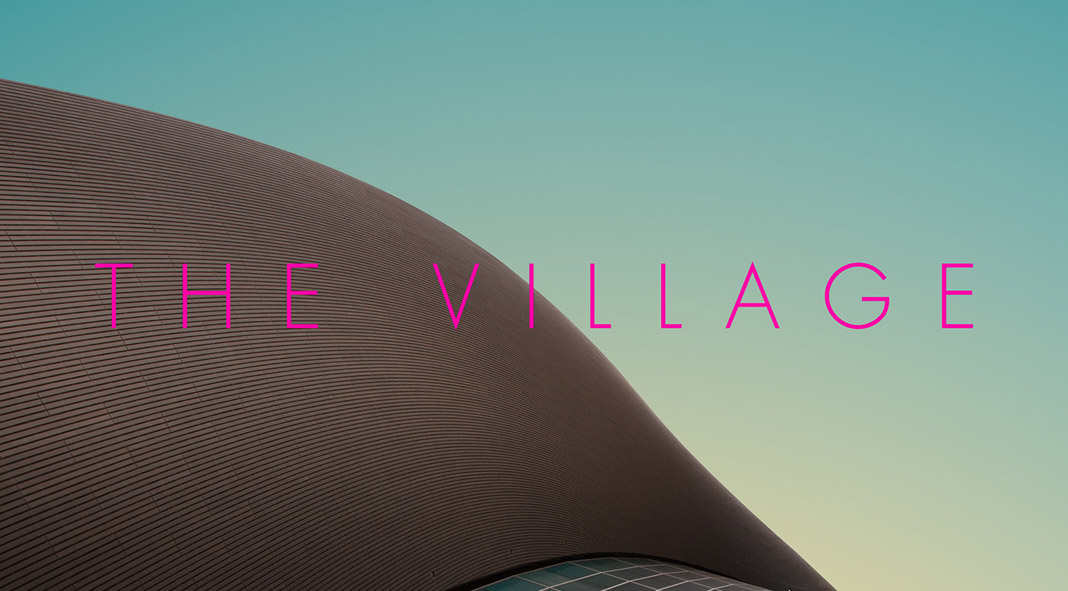 The Village: reduced architectural photography of London’s Olympic buildings by Tom Leighton.