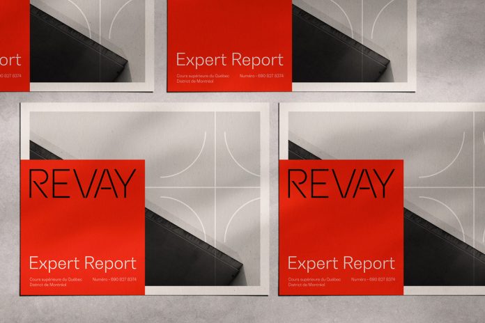Revay branding by creative agency Sid Lee.