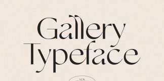 Gallery Typeface from New Tropical Design.