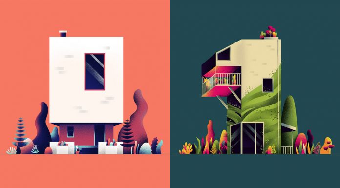 Numerical Architecture Illustrated by Muhammed Sajid