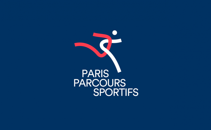 Paris Sports Courses: visual identity design by Graphéine.