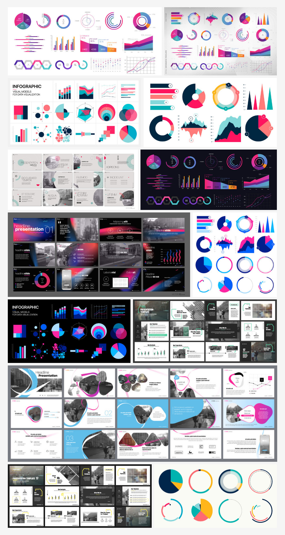 Infographics and Presentation Templates