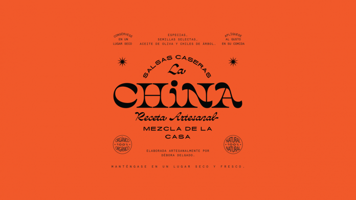 LA CHINA brand and packaging design by Estudio Cariño.