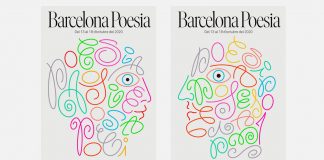 Barcelona Poesia 2020 identity design by Marta Cerdà.