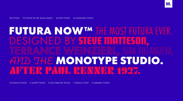 Futura Now from Monotype.