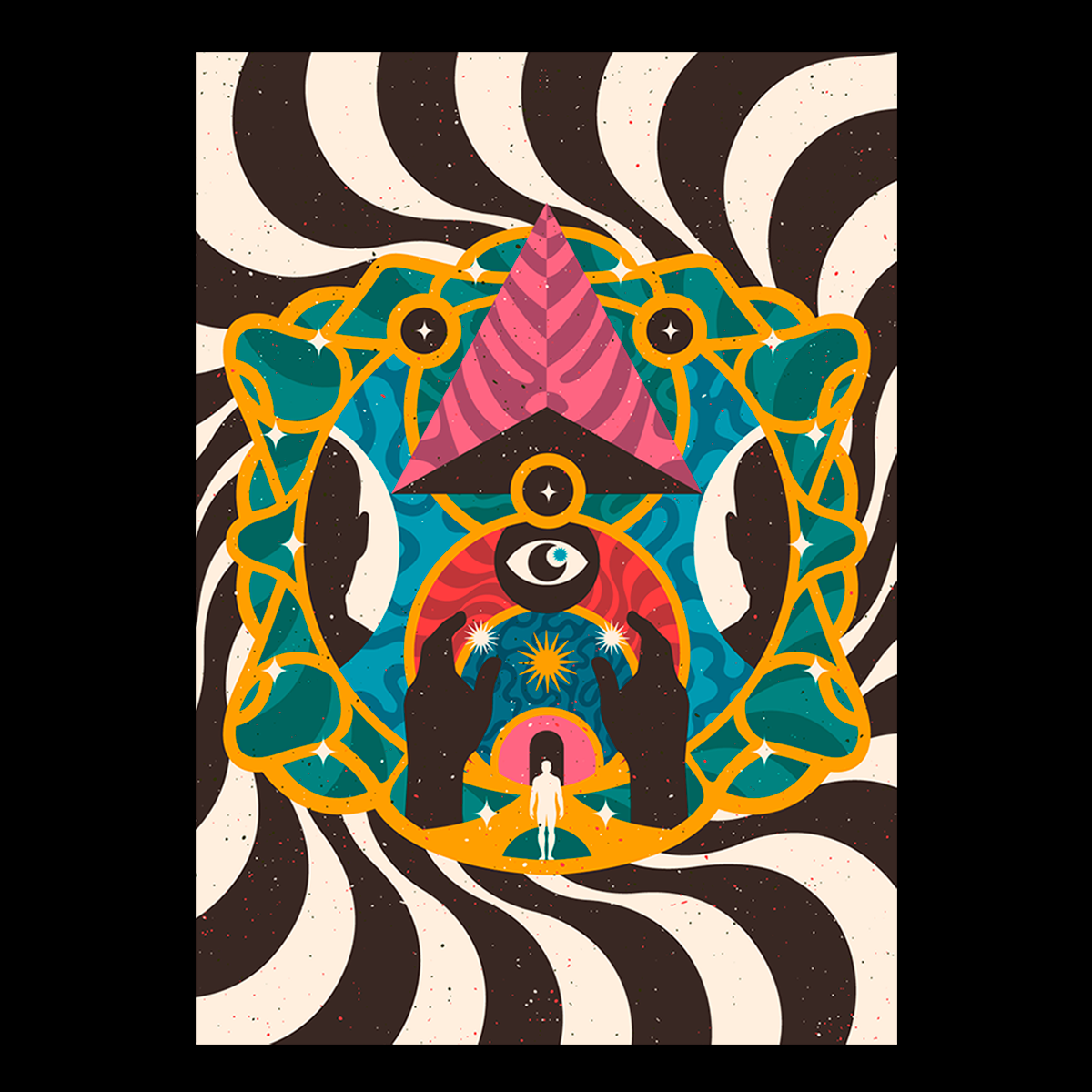 Spiritual & Psychedelic Poster Designs by Posters BluMoo