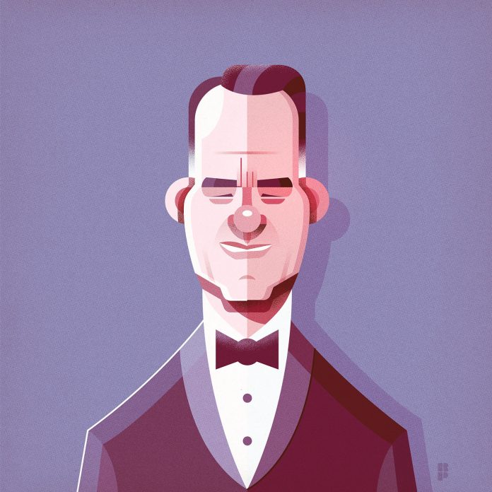 Illustrated celebrity portraits by Ricardo Polo.