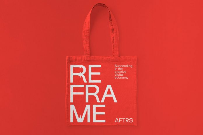 AFTRS branding by international design consultancy M35.