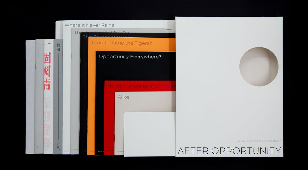 After Opportunity by Renatus Wu, a graphic designer, publisher, and editor.